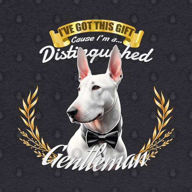 The Distinguished Bull Terrier Gentleman by Asarteon